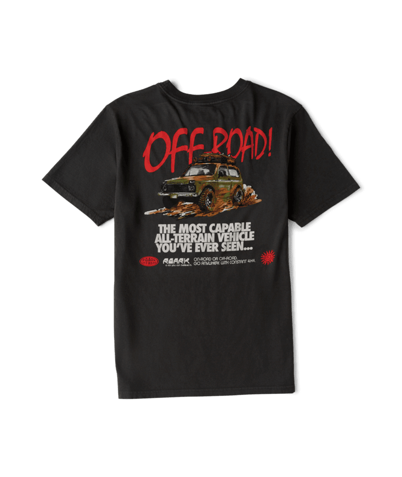 ROARK Off Road Premium T-Shirt Onyx Men's Short Sleeve T-Shirts Roark Revival 