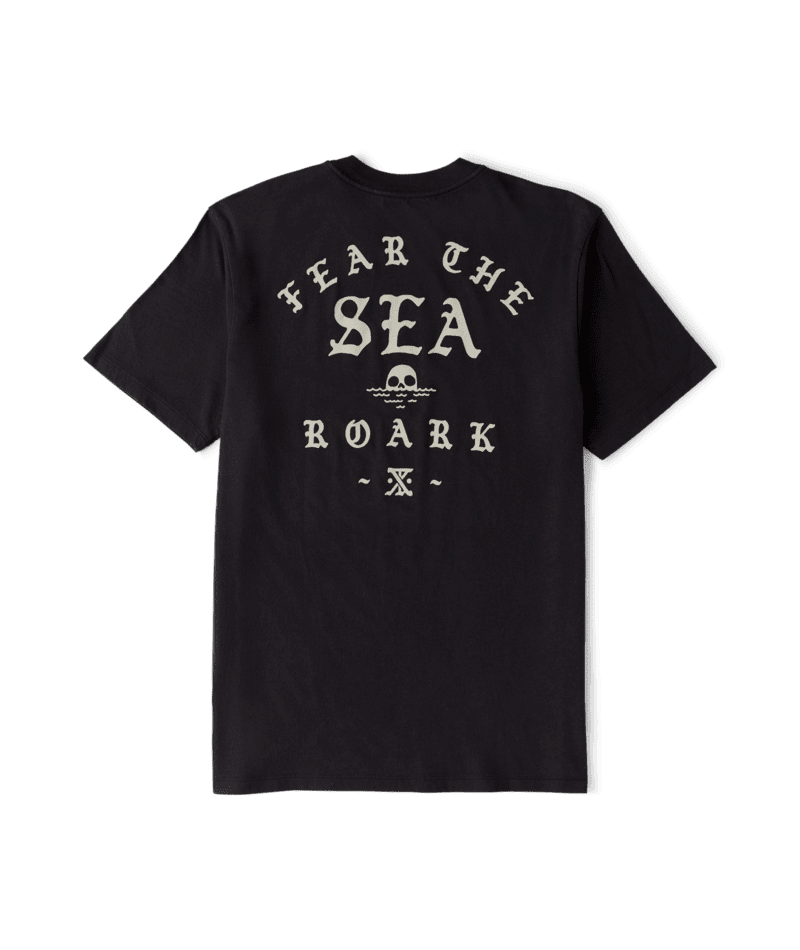 ROARK Fear the Sea Premium T-Shirt Black Men's Short Sleeve T-Shirts Roark Revival 