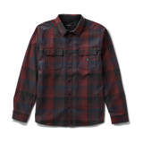 ROARK Diablo Long Sleeve Flannel Sangria Men's Long Sleeve Button Up Shirts Roark Revival 