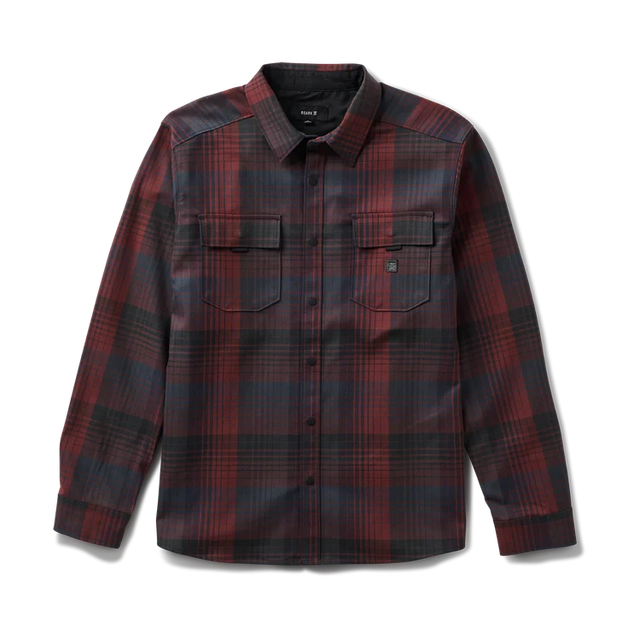 ROARK Diablo Long Sleeve Flannel Sangria Men's Long Sleeve Button Up Shirts Roark Revival 