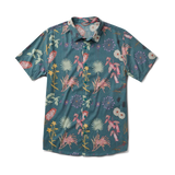 ROARK Bless Up Breathable Short Sleeve Button Up Deep Sea Men's Short Sleeve Button Up Shirts Roark Revival 