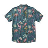 ROARK Bless Up Breathable Short Sleeve Button Up Deep Sea Men's Short Sleeve Button Up Shirts Roark Revival 