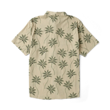 ROARK Bless Up Breathable Stretch Button Up Fossil Print Men's Short Sleeve Button Up Shirts Roark Revival 