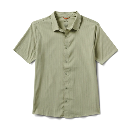 ROARK Bless Up Breathable Short Sleeve Button Up Sage 2 Men's Short Sleeve Button Up Shirts Roark Revival 