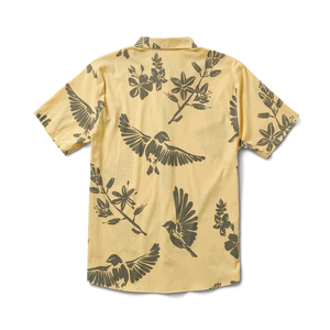 ROARK Bless Up Short Sleeve Button Up Shirt Songbird Sunbeam Men's Short Sleeve Button Up Shirts Roark Revival 