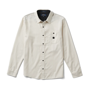 ROARK Nordsman Light Flannel Almond Paste Men's Long Sleeve Button Up Shirts Roark Revival 