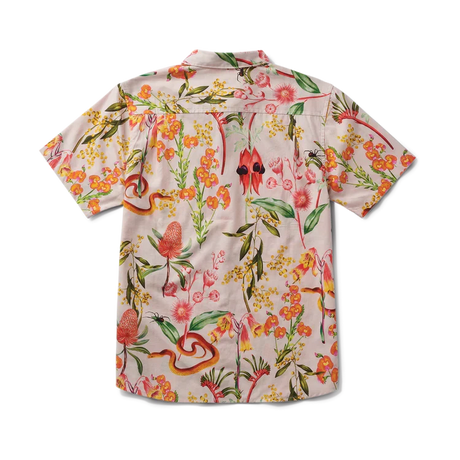 ROARK Journey Short Sleeve Button Up Shirt Dusty Violet Men's Short Sleeve Button Up Shirts Roark Revival 