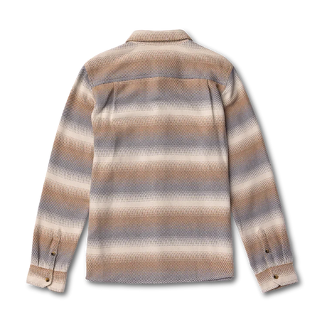 ROARK Crossroads Flannel Stripe Bone Men's Long Sleeve Button Up Shirts Roark Revival 