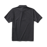 ROARK Bless Up Breathable Stretch Polo Shirt Black Men's Polos Roark Revival 