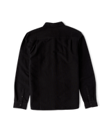 ROARK Scholar Chambray Button Up Shirt Solid Black Men's Long Sleeve Button Up Shirts Roark Revival 
