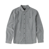 ROARK Scholar Woven Long Sleeve Button-Up Indigo