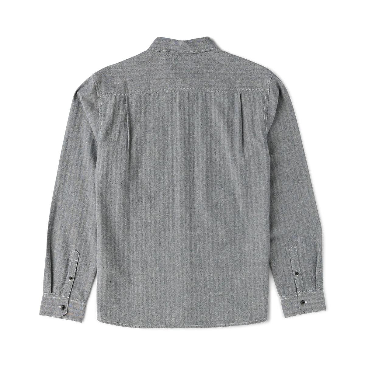 ROARK Scholar Woven Long Sleeve Button-Up Indigo