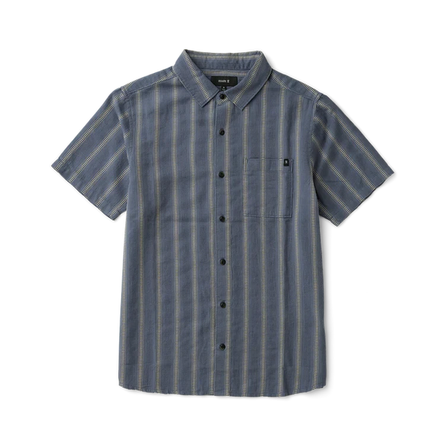 ROARK Crosswinds Button Up Shirt Neptune Men's Short Sleeve Button Up Shirts Roark Revival 