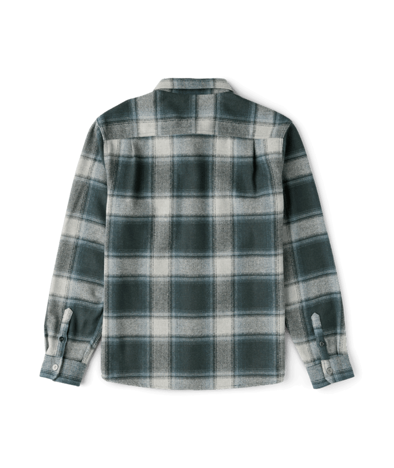 ROARK Nordsman 2.0 Long Sleeve Flannel Dark Slate Men's Flannel Shirts Roark Revival 