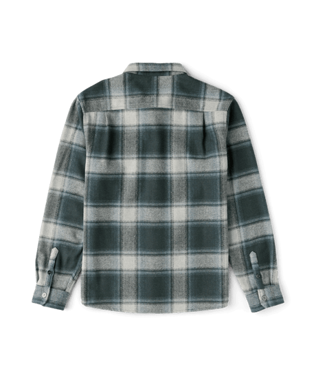 ROARK Nordsman 2.0 Long Sleeve Flannel Dark Slate Men's Flannel Shirts Roark Revival 