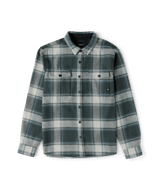 ROARK Nordsman 2.0 Long Sleeve Flannel Dark Slate Men's Flannel Shirts Roark Revival 