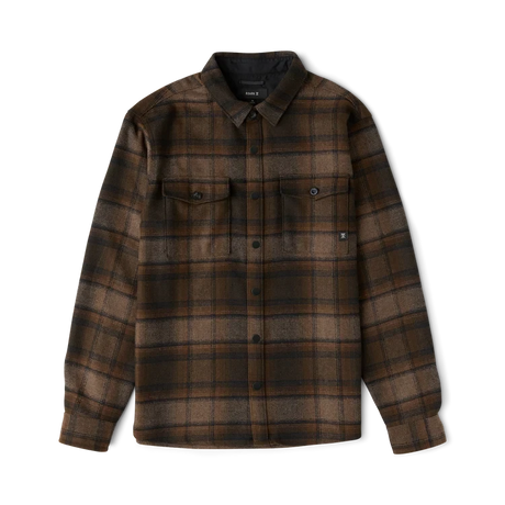 ROARK Nordsman 2.0 Long Sleeve Flannel Rust Men's Flannel Shirts Roark Revival 