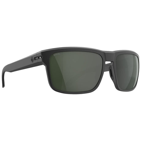SPY Region XL ANSI Matte Black - Happy Grey Green Polarized Sunglasses Sunglasses Spy 