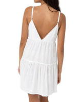 RHYTHM Women's Classic Tiered Mini Dress White Women's Dresses Rhythm 