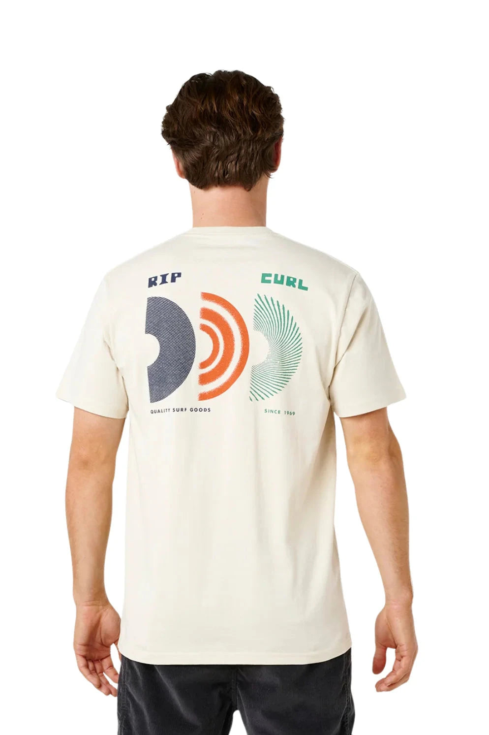 RIP CURL Boys Artist Of The Search Rising T-Shirt Vintage White Boy's T-Shirts Rip Curl 