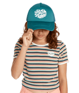 VOLCOM Girl's Hey Slims Hat Deep Sea Girl's Hats Volcom 