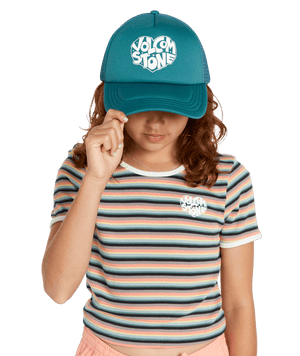 VOLCOM Girl's Hey Slims Hat Deep Sea Girl's Hats Volcom 