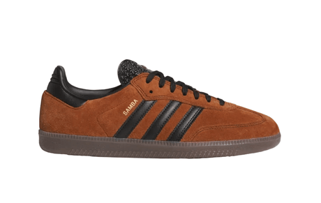 ADIDAS Samba ADV Shoe Dusty Bronze/Core Black/Gum Men's Skate Shoes Adidas 