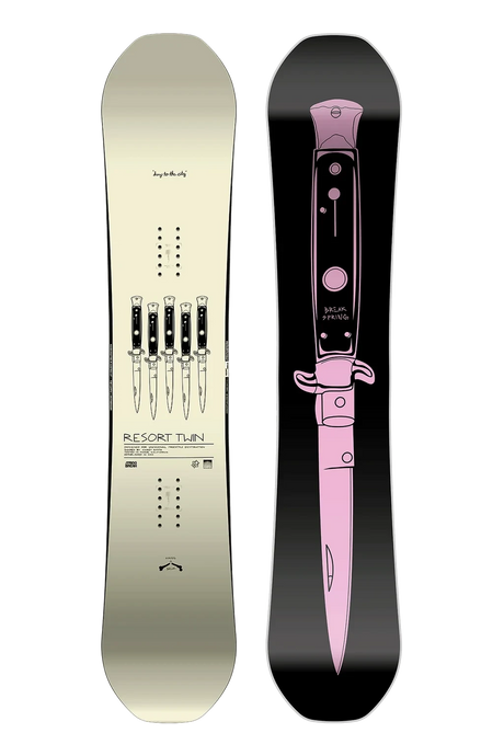 SPRING BREAK Resort Twin Snowboard 2027 Men's Snowboards Spring Break 154 