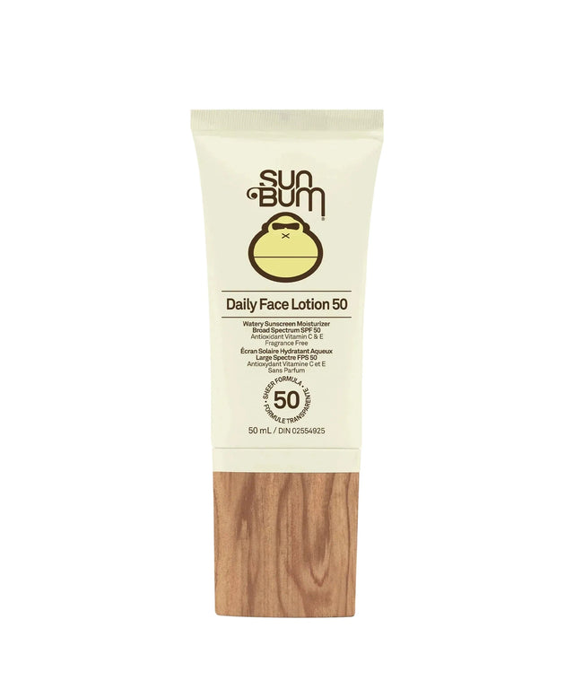 SUN BUM Daily Face Lotion SPF 50 Sunscreen Sun Bum 