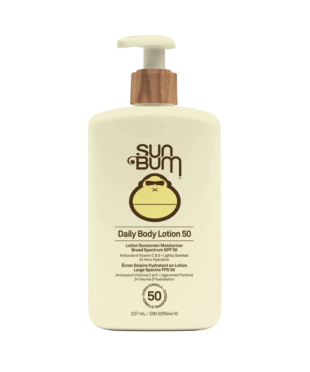 SUN BUM Daily Body Lotion SPF 50 Sunscreen Sun Bum 
