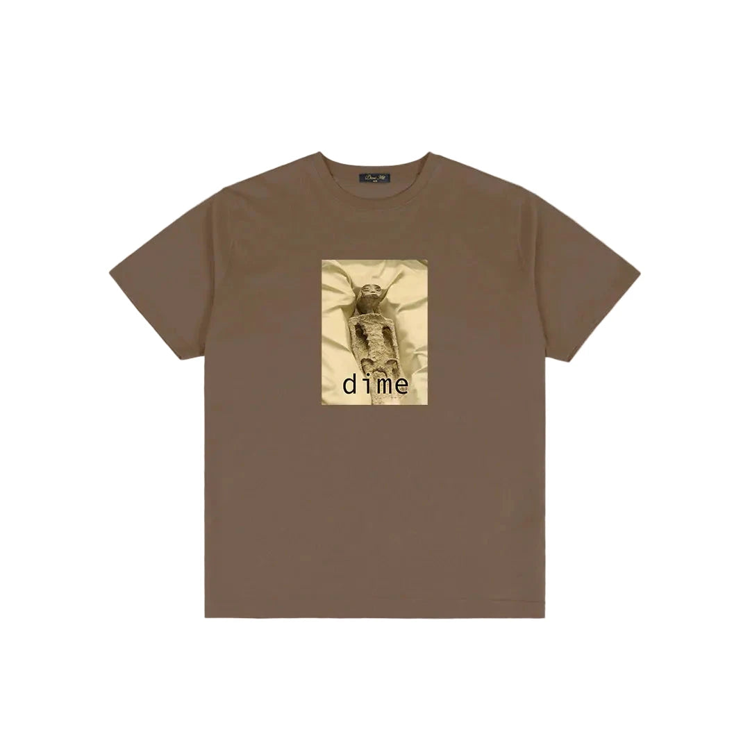 DIME Sunday T-Shirt Chocolate Men's Short Sleeve T-Shirts Dime MTL 