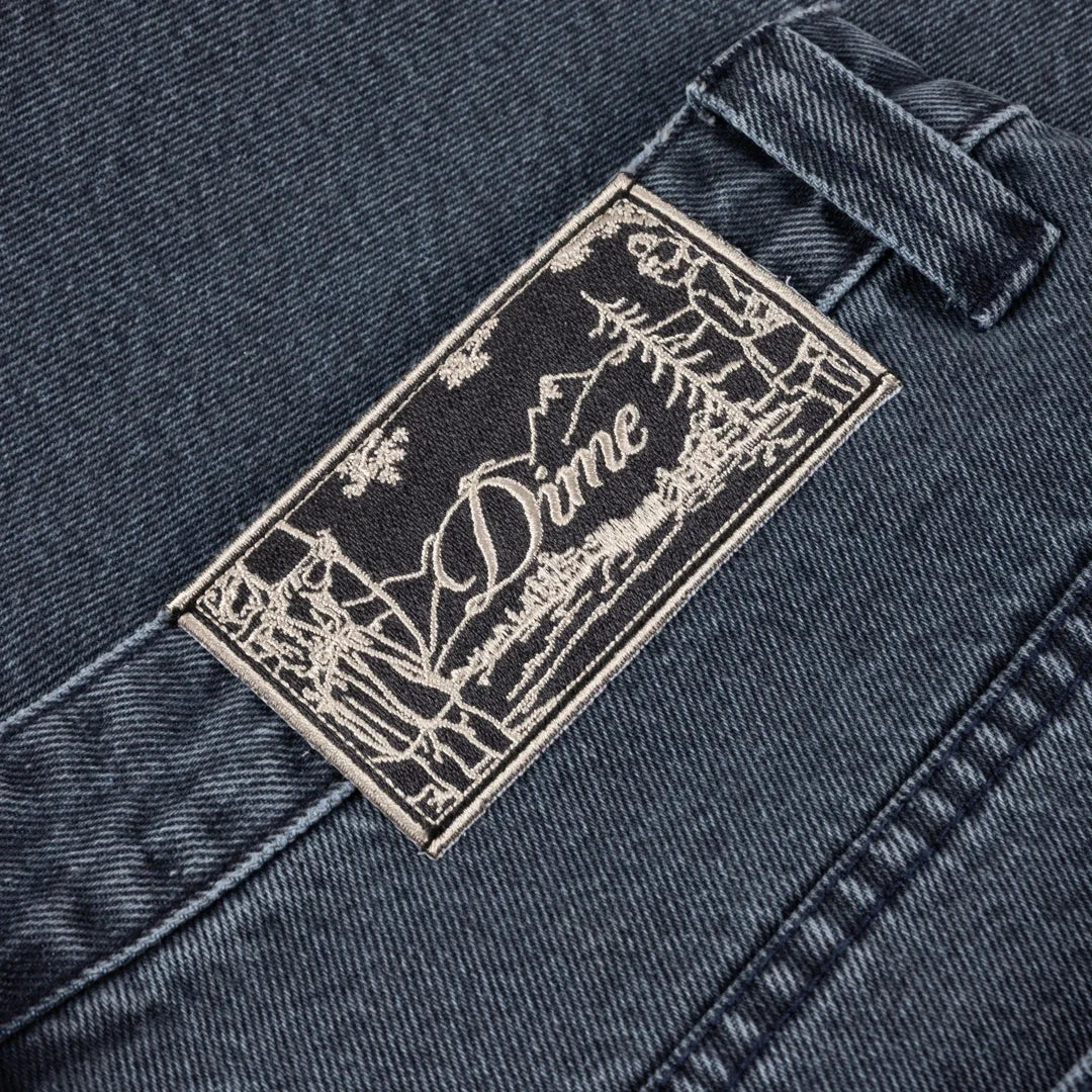 DIME Classic Denim Shorts Overdyed Blue Men's Walkshorts Dime MTL 
