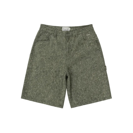 DIME Classic Denim Shorts Electric Green Men's Walkshorts Dime MTL 