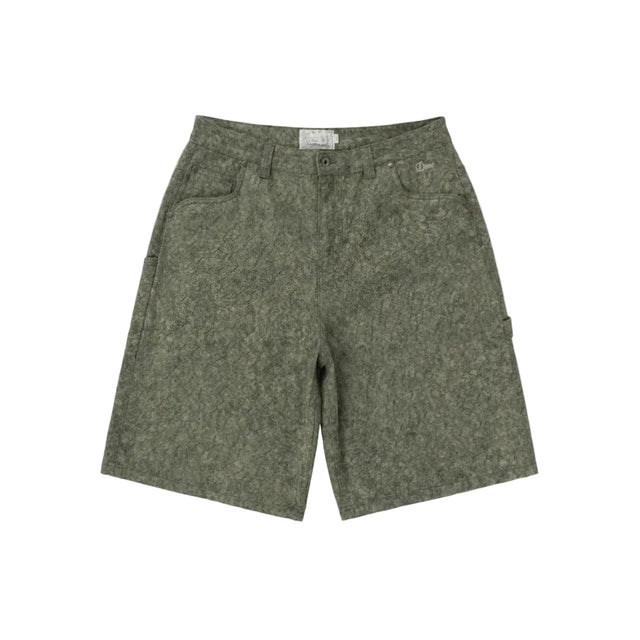 DIME Classic Denim Shorts Electric Green Men's Walkshorts Dime MTL 
