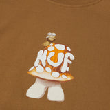 HUF Shroomery T-Shirt Camel Men's Short Sleeve T-Shirts huf 