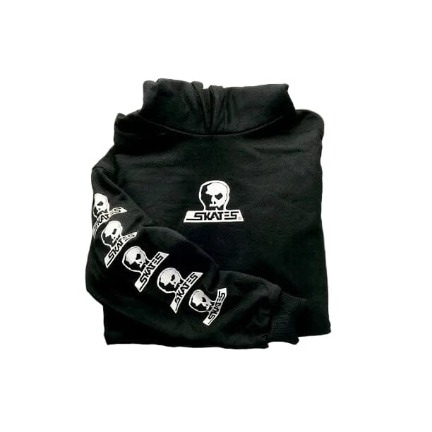 SKULL SKATES Youth Skull Logo Pullover Hoodie Black Men's Pullover Hoodies Skull Skates 