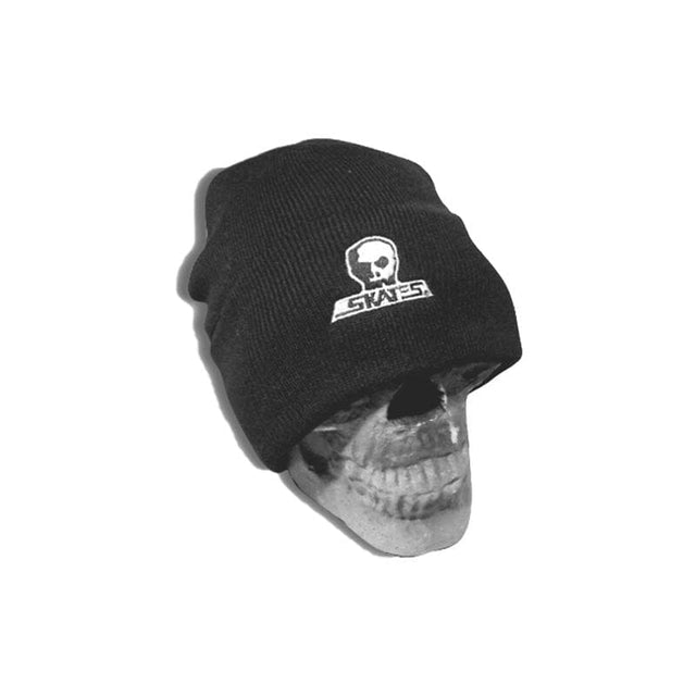 SKULL SKATES Small Logo With Cuff Beanie Black Men's Beanies Skull Skates 