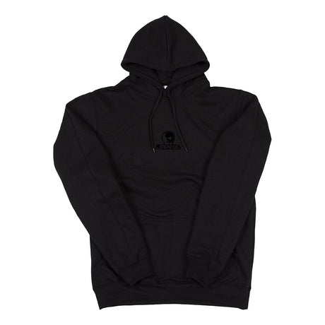 SKULL SKATES Logo Blackout Pullover Hoodie Black Men's Pullover Hoodies Skull Skates 
