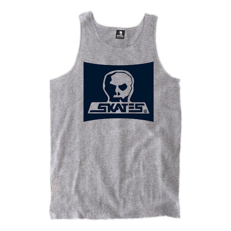 SKULL SKATES Surf Box Collegiate Tank Heather Men's Tank Tops Skull Skates 