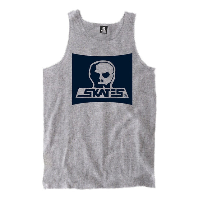 SKULL SKATES Surf Box Collegiate Tank Heather Men's Tank Tops Skull Skates 