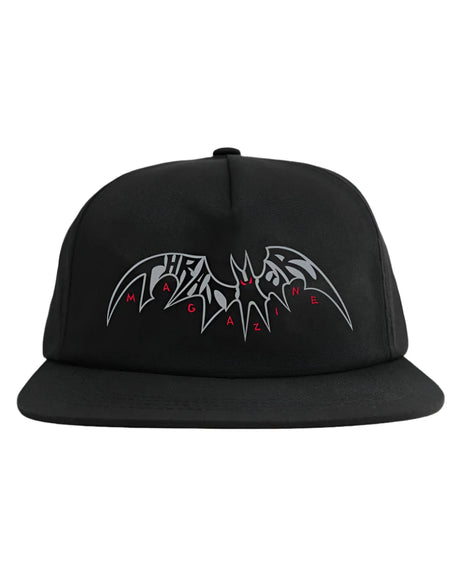 THRASHER Sky Rat by Neckface Snapback Hat Black Men's Hats Thrasher 