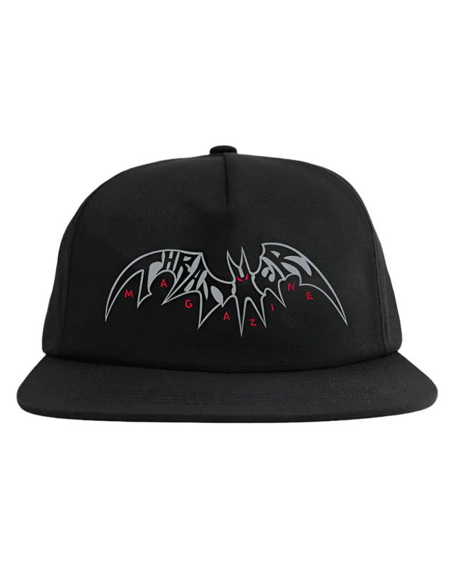 THRASHER Sky Rat by Neckface Snapback Hat Black Men's Hats Thrasher 