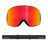 DRAGON Slain Mag Cylindrical Sable - Lumalens Red Ion + Lumalens Light Rose Snow Goggle Snow Goggles Dragon 