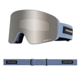 DRAGON Slain Mag Cylindrical Steel Blue - Lumalens Silver Ion + Lumalens Amber Snow Goggle Snow Goggles Dragon 