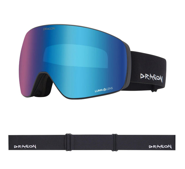 DRAGON Slain Mag Toric Sable - Lumalens Blue Ion + Clear Goggle Snow Goggles Dragon 