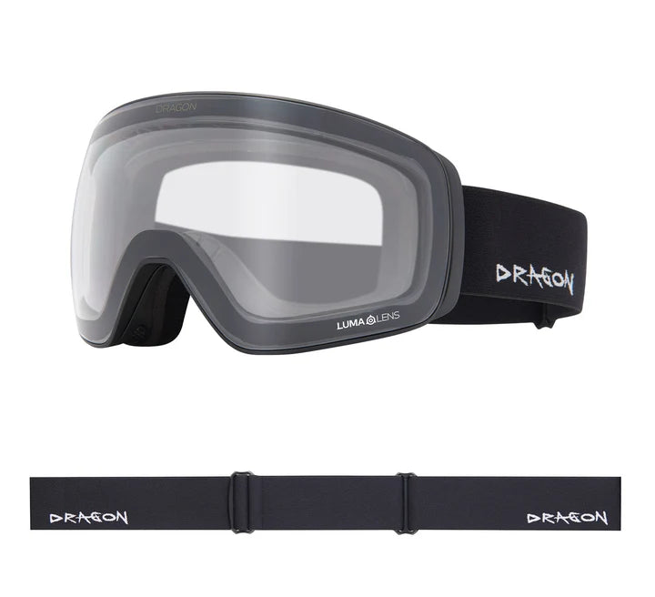 DRAGON Slain Mag Toric Sable - Lumalens Blue Ion + Clear Goggle Snow Goggles Dragon 