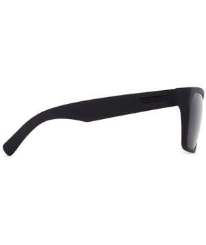 VONZIPPER Elmore Black Satin - Wildlife Vintage Grey Polarized Sunglasses Sunglasses VonZipper 