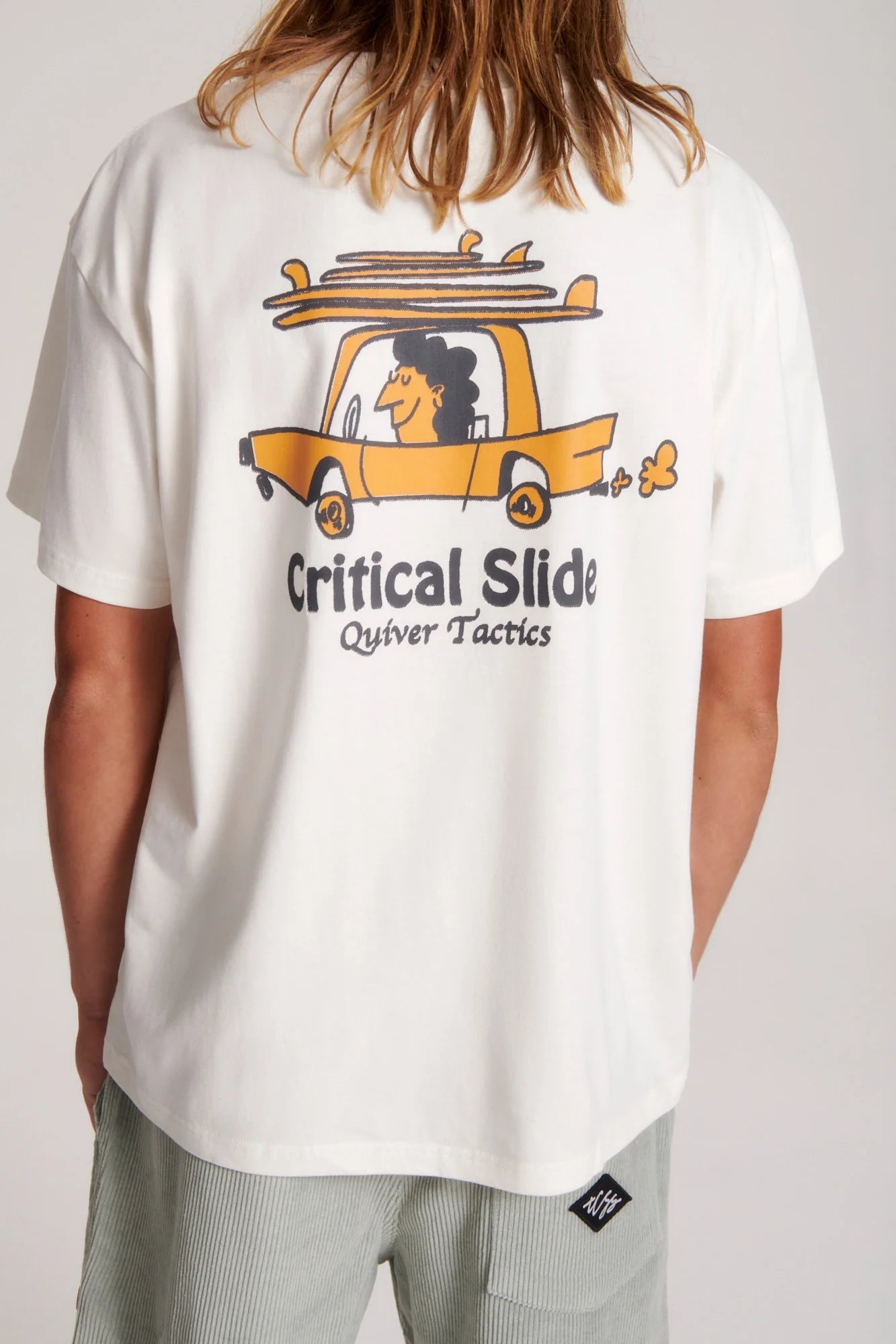 CRITICAL SLIDE Tactics T-Shirt Vintage White Men's Short Sleeve T-Shirts The Critical Slide Society 
