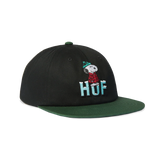 HUF Snoopy Puffer Snapback Hat Black Men's Hats Huf 