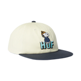 HUF Snoopy Puffer Snapback Hat Bleach Men's Hats Huf 
